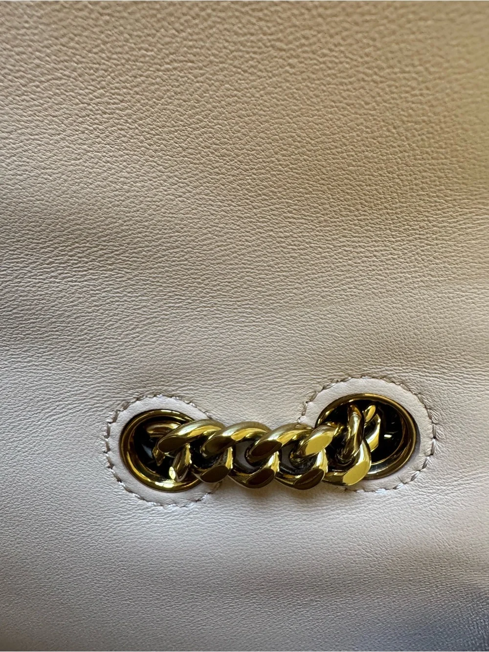 Tory Burch Blush Quilted Chevron Chain Shoulder Bag